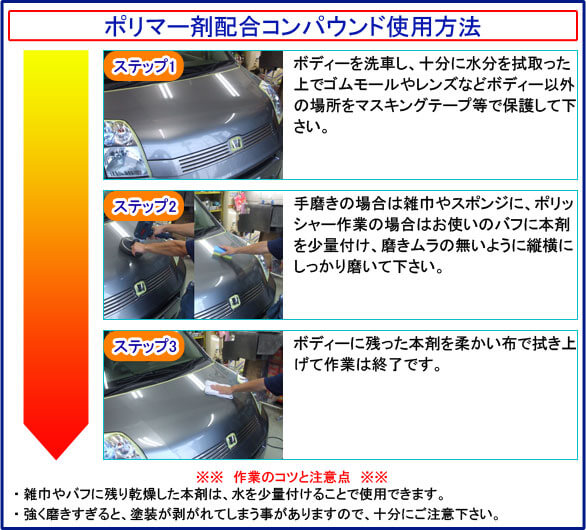 業務用 カーピカル ポリマー剤配合コンパウンド カーピカルjapan